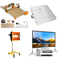 RAW Customer Returns Job Lot Pallet - Expansion Kit with Improved Hybrid Spoilboard, Infrared Paint Hardness Lamp 2100W & more - 74 Items - RRP €3465.07