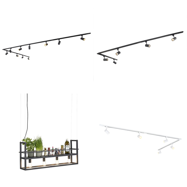 RAW Customer Returns Job Lot Pallet - Hanging Lights - 54 Items - RRP £3752.45