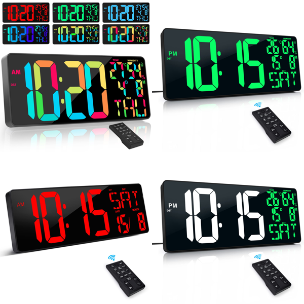 RAW Customer Returns Job Lot Pallet -XREXS  Digital Wall Clocks & XREXS Electric Lunch Boxs- 35 Items - RRP €1100.8