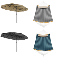 RAW Customer Returns Job Lot Pallet - Parasols, Hammock,, Laundry Baskets & Storage Boxes - 40 Items - RRP €1554.86