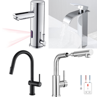 RAW Customer Returns Job Lot Pallet - automatic bathroom faucets & more - 25 Items - RRP €1388.47