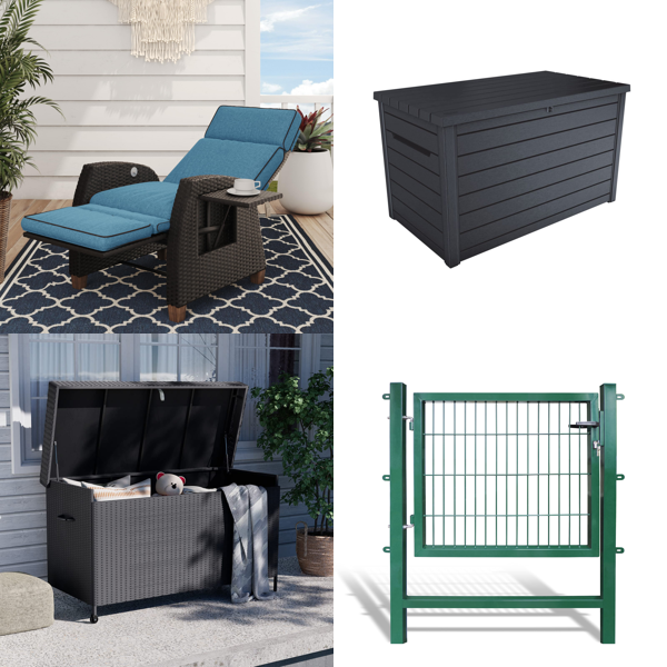 2 x RAW Customer Returns Pallets - Garden Furniture - 6 Items - RRP €1456.94 (Delivery to Poland Only)