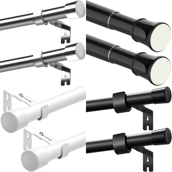 RAW Customer Returns Pallet - Curtain Rods - 175 Items - RRP €4980.35