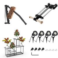 RAW Customer Returns Pallet - Manual Log Splitter, metal plant stand, garden spotlights LED & more - 186 Items - RRP €4947.46