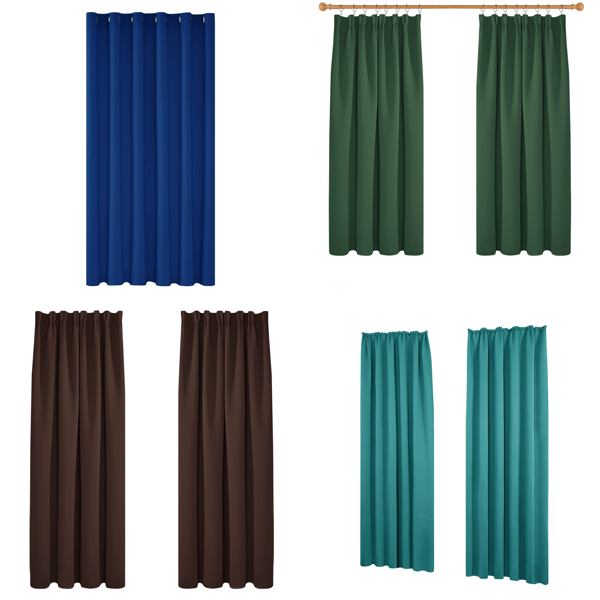 RAW Customer Returns Pallet - Deconovo Curtains - 51 Items - RRP €1922.1