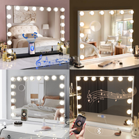 RAW Customer Returns Pallet - Hollywood Makeup Mirrors - 17 Items - RRP €1937.33