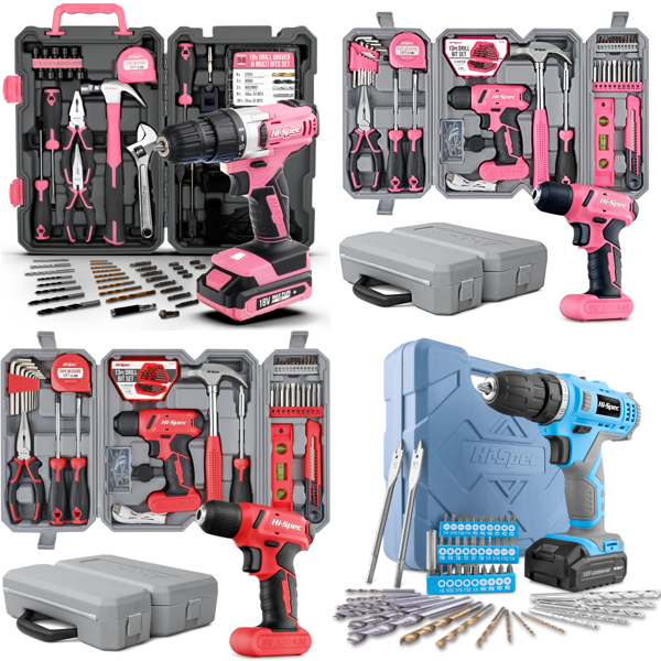 RAW Customer Returns Pallet - Hi-Spec Tool Sets - 31 Items - RRP €1239.44