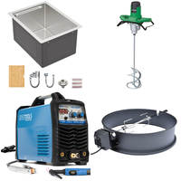 RAW Customer Returns Pallet - Stainless Steel Sink, Welder, Mixer & Clothing - 131 Items - RRP €3899.86