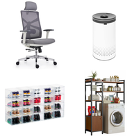 RAW Customer Returns Pallet - Ergonomic Office Chair, Shoe Organizer, Home Organizer Shelf & more - 47 Items - RRP €2074.84