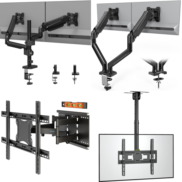 RAW Customer Returns Pallet - TV Mounts - 39 Items - RRP €1600.19