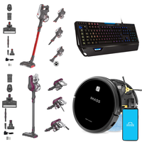 RAW Customer Returns Pallet - cordless vacuum cleaners, gaming keyboard, Robot Cleaner & more - 14 Items - RRP €1395.75