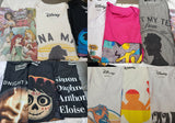 Customer Returns-Grade A-Box of Regular printed T-shirts Disney, Marvel, Netflix etc.-Apparel- 100 t-shirts - RRP €2500