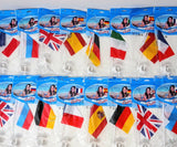 Brand New Job Lot of Flags with Cup Holders - 200 Units - RRP €1,000.00