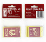 Brand New Job Lot of Security Stickers - 950 Packs - RRP €5,000.00